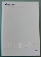Umschlag des Seminarprogramms des BS GUV