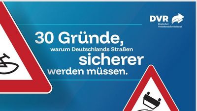 Plakat für Verkehrssicherheit