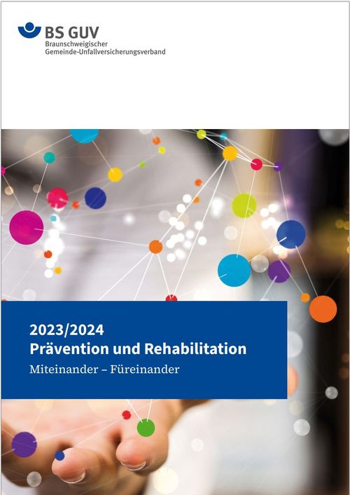 Titelseite des Präventionsberichtes 2023/2024