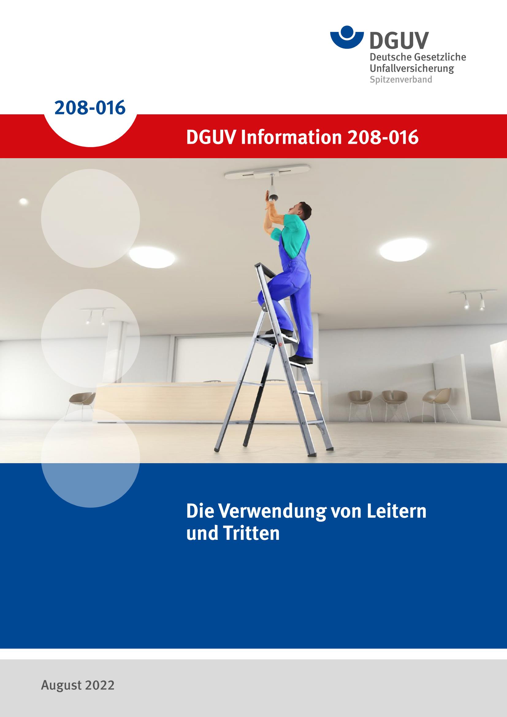 Titelseite der DGUV-Information