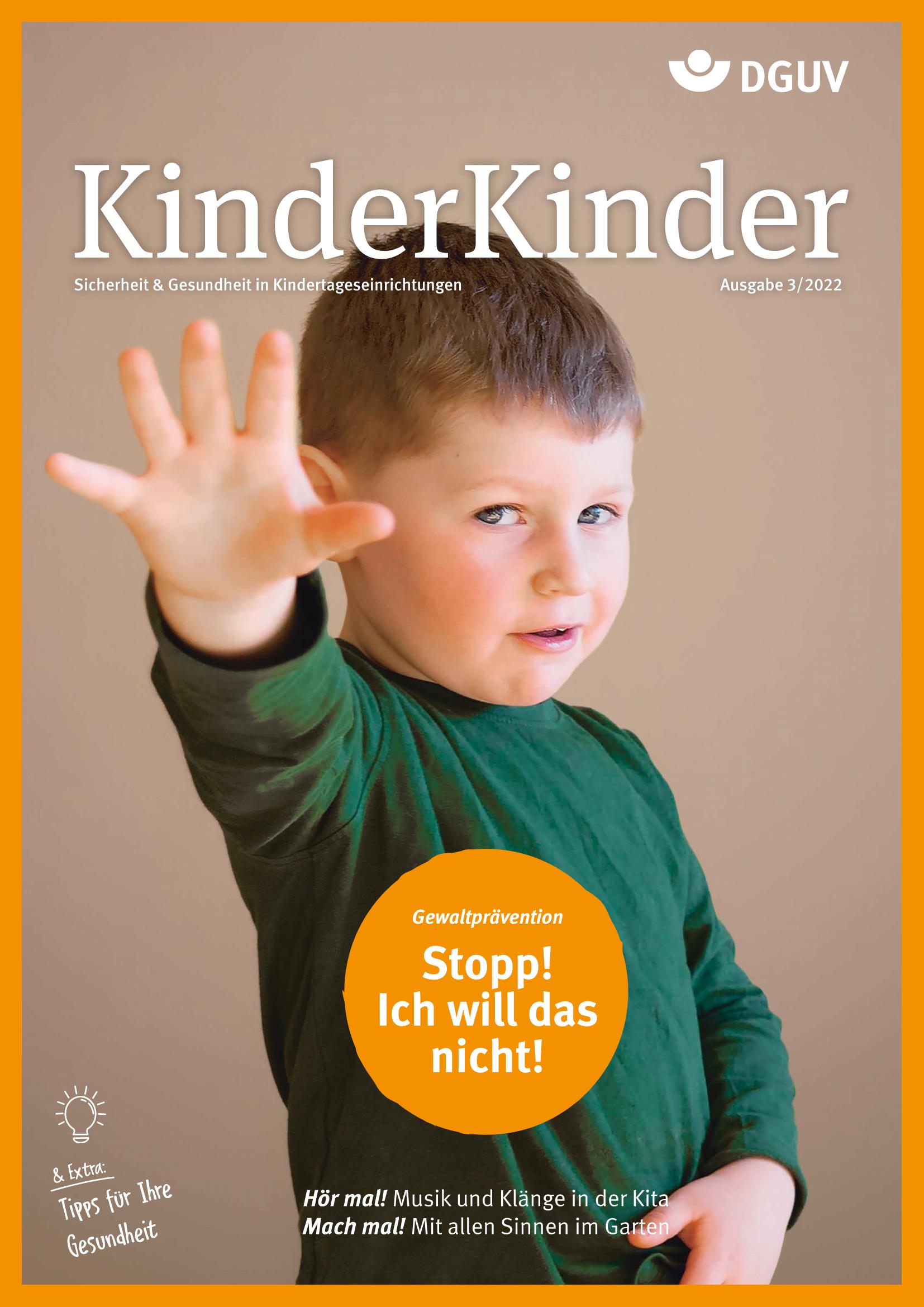Titelseite der Zeitschrift KinderKinder 2/2023